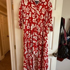 ELOQUII Elements Shorts Romper Dress